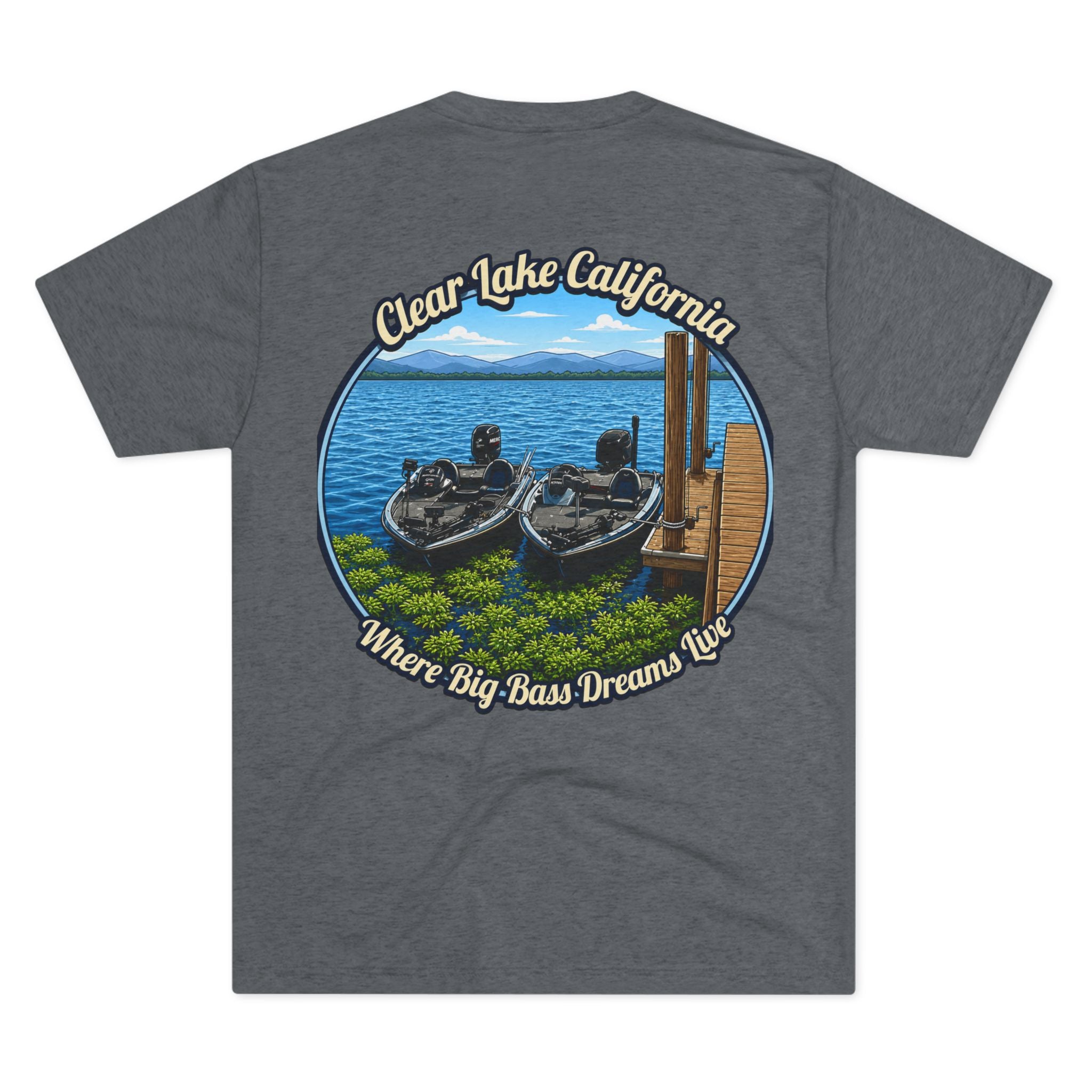 Big Bass Dreams Fishing T-Shirt | 2zero9 Fishing