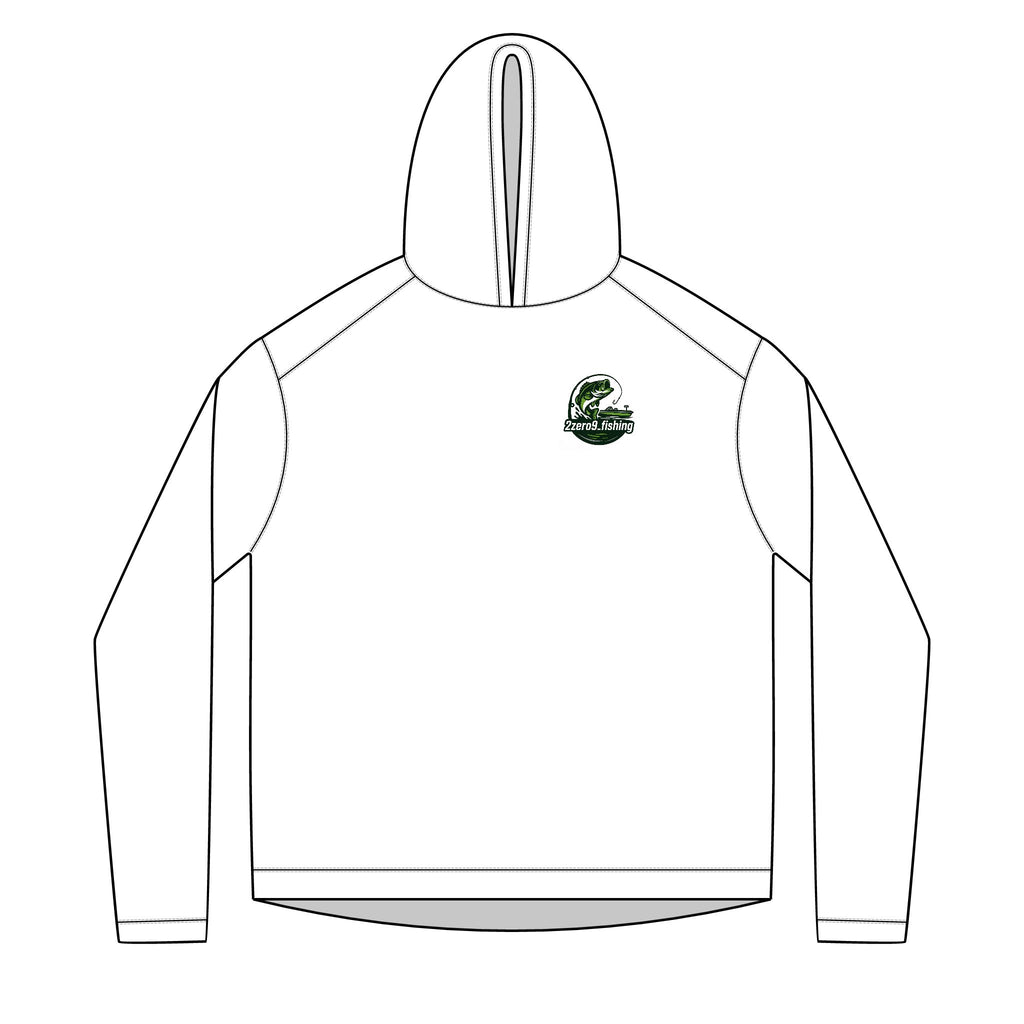 Serene Bass Fishing Solar Hoodie – UPF 50+ | 2zero9 Fishing