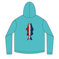 Red, White & Blue Fishing Solar Hoodie – UPF 50+ | 2zero9 Fishing