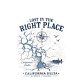 Lost in the Right Place Fishing Sun Shirt | 2zero9 Fishing
