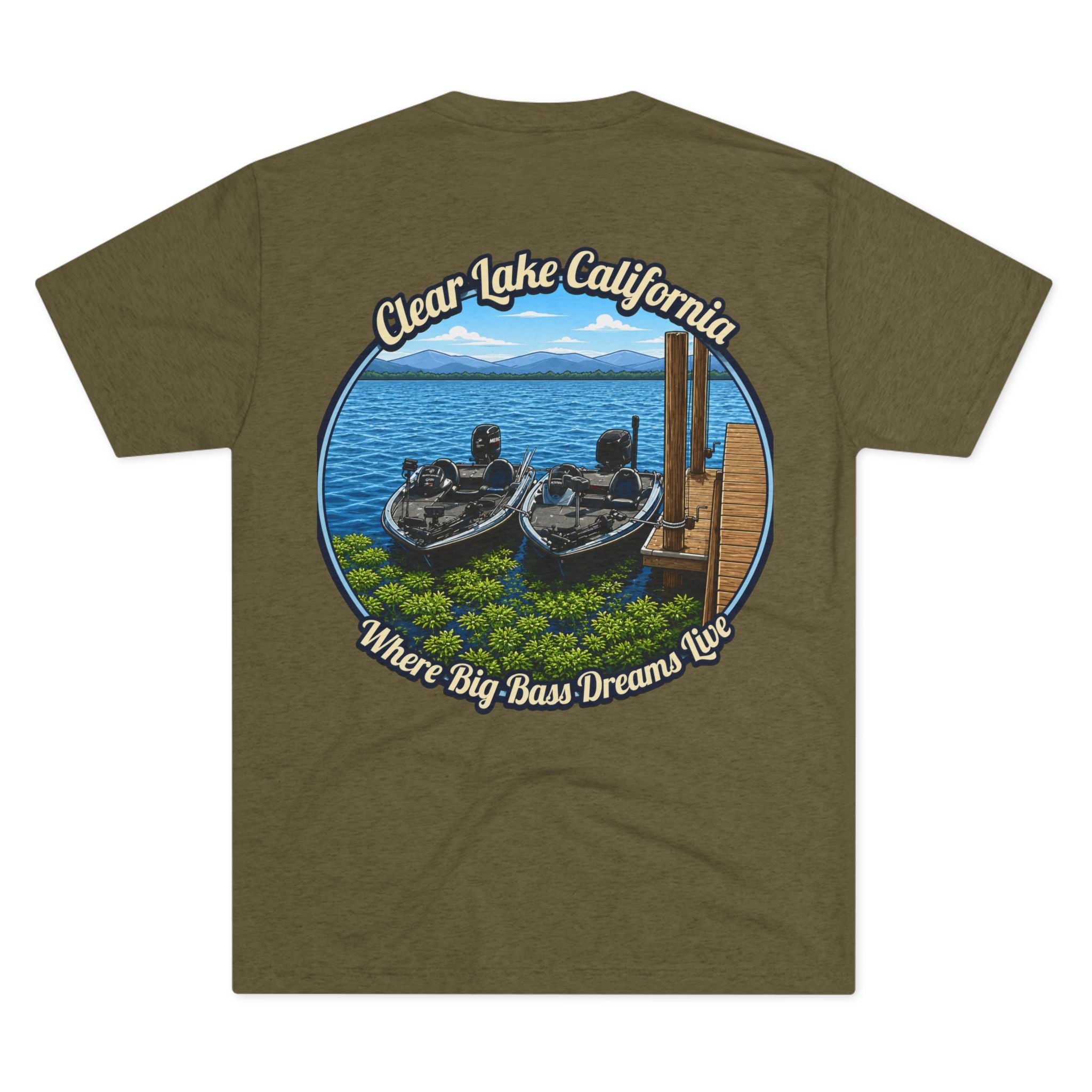 Big Bass Dreams Fishing T-Shirt | 2zero9 Fishing